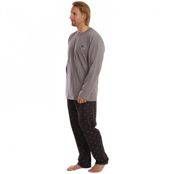 Muška pidžama Gino siva (79107)