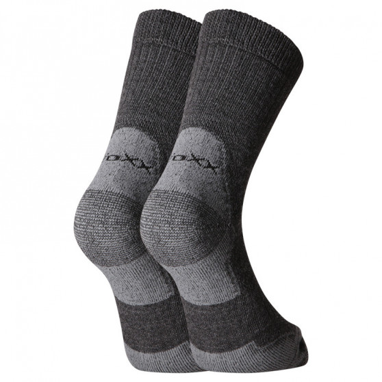 Čarape VoXX tamno sivi merino (Stabil)