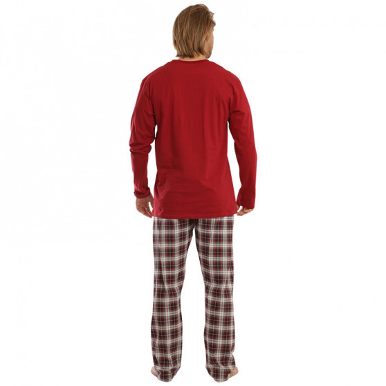 Muška pidžama Gino prevelika crvena (79111)