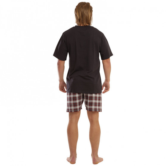 Muška pidžama Gino oversized tamnosive boje (79112)