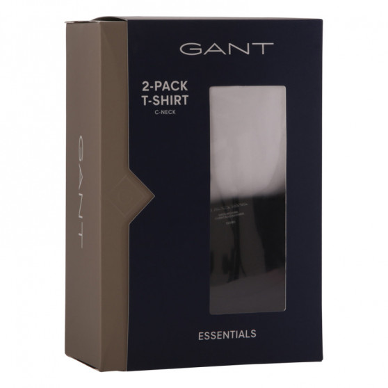 2PACK Muška majica kratkih rukava Gant crno bijeli (901002108-111)