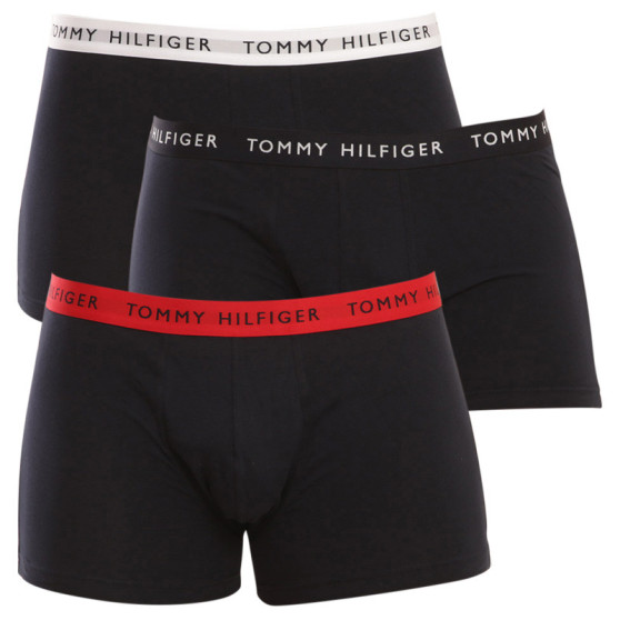 3PACK muške bokserice Tommy Hilfiger tamno plava (UM0UM02324 0SE)
