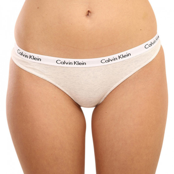 3PACK žensko donje rublje Calvin Klein prevelik raznobojan (QD3801E-W5A)