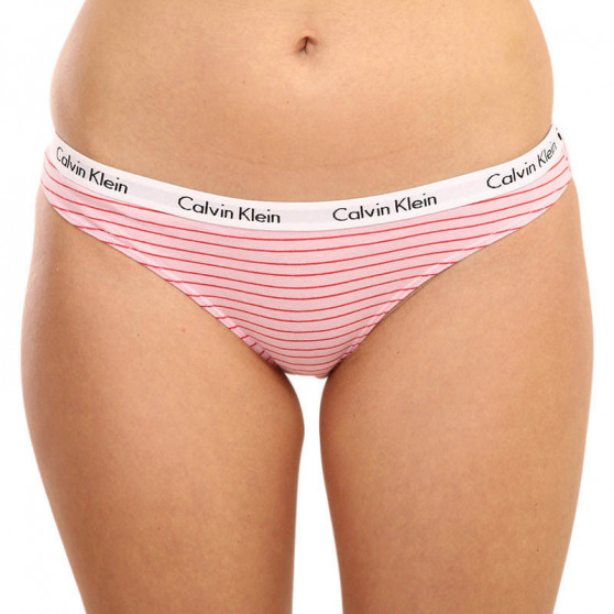 3PACK žensko donje rublje Calvin Klein prevelik raznobojan (QD3801E-W5A)