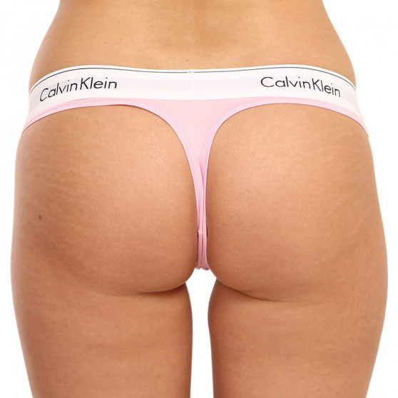 Ženske tange Calvin Klein ružičasta (F3786E-TOE)
