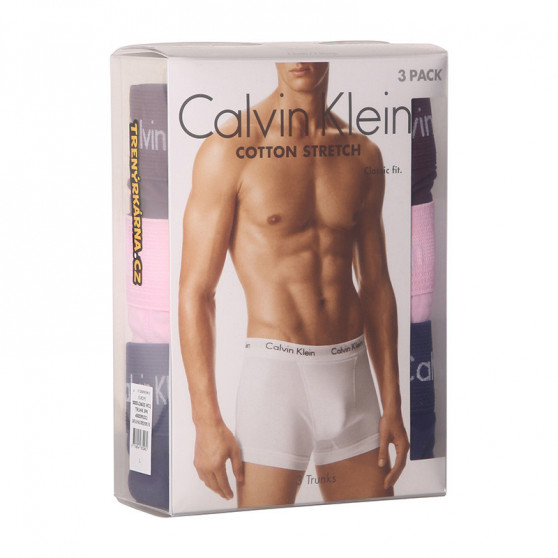 3PACK muške bokserice Calvin Klein višebojan (U2662G-WIQ)