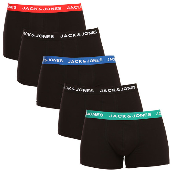 5PACK muške bokserice Jack and Jones crno (12142342 - blue/black)