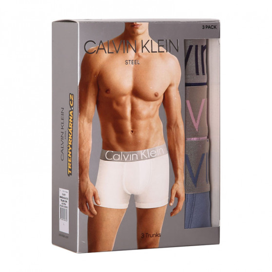 3PACK muške bokserice Calvin Klein višebojan (NB2453A-X1X)