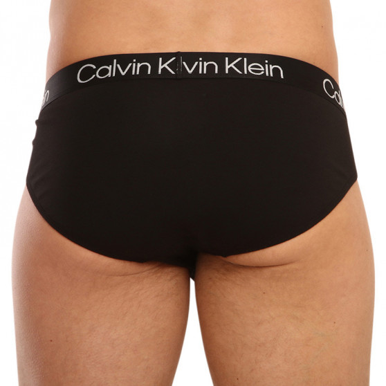 3PACK muške slip gaće Calvin Klein višebojan (NB2969A-UW7)