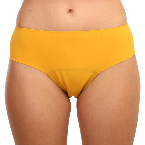 Menstrualne gaćice Bodylok Najlon Žuta jaka menstruacija (BD2225)