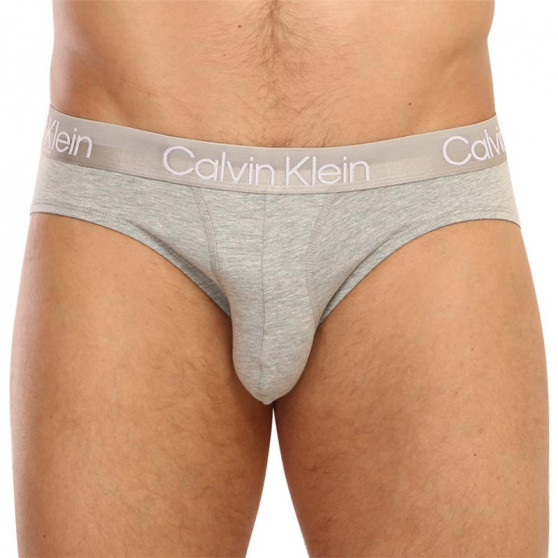 3PACK muške slip gaće Calvin Klein višebojan (NB2969A-1RM)