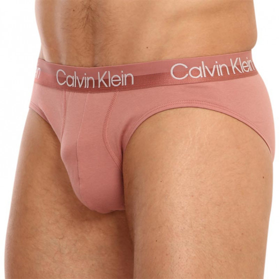 3PACK muške slip gaće Calvin Klein višebojan (NB2969A-1RM)