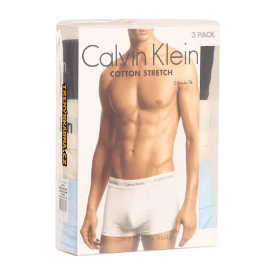 3PACK muške bokserice Calvin Klein višebojan (U2664G-1WC)