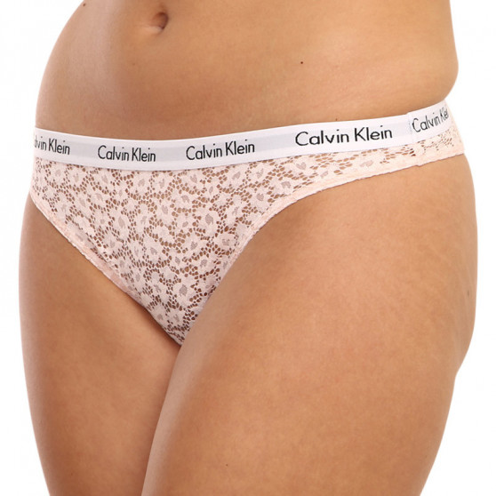 3PACK Brazilske gaćice Calvin Klein višebojan (QD3925E-24X)