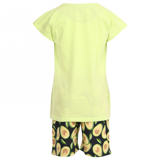 Djevojačka pidžama Cornette avokado (787/77)