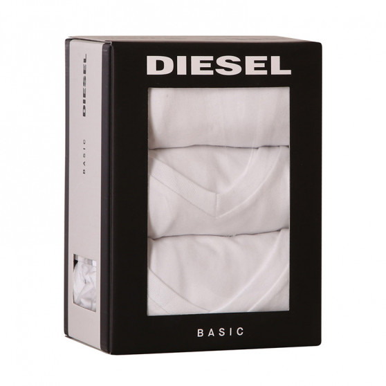 3PACK Muška majica kratkih rukava Diesel bijela (00SHGU-0QAZY-100)