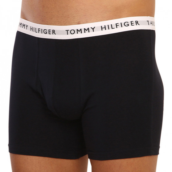 3PACK muške bokserice Tommy Hilfiger tamno plava (UM0UM02326 0TA)