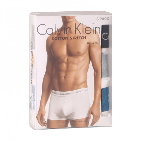3PACK muške bokserice Calvin Klein bijela (U2664G-1TS)