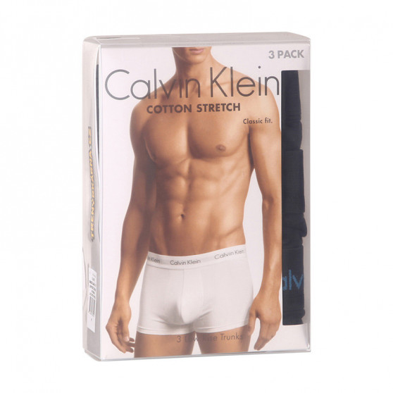 3PACK muške bokserice Calvin Klein crno (U2664G-1TT)