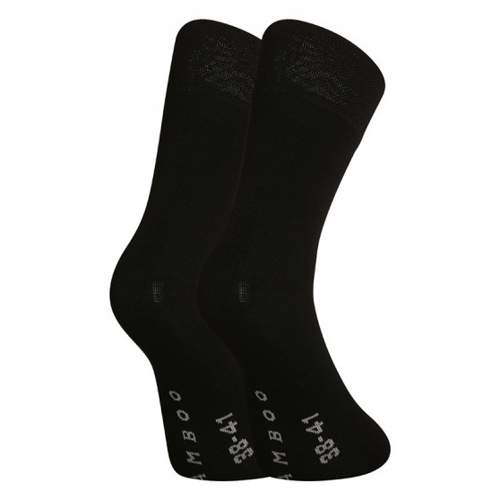 Čarape Gino bambus crna bez šavova (82003)