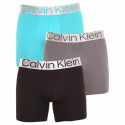 3PACK muške bokserice Calvin Klein višebojan (NB3131A-13C)