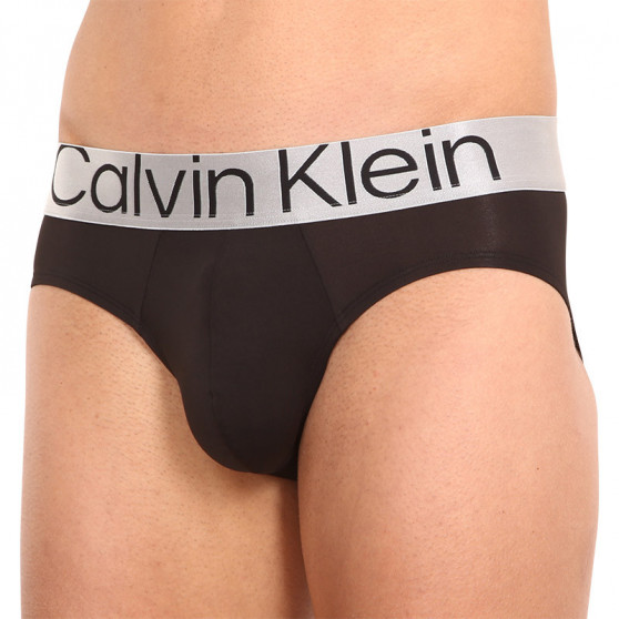 3PACK muške slip gaće Calvin Klein crno (NB3073A-7V1)