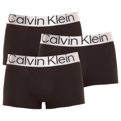 3PACK muške bokserice Calvin Klein crno (NB3074A-7V1)