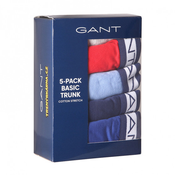 5PACK muške bokserice Gant višebojan (902035553-094)