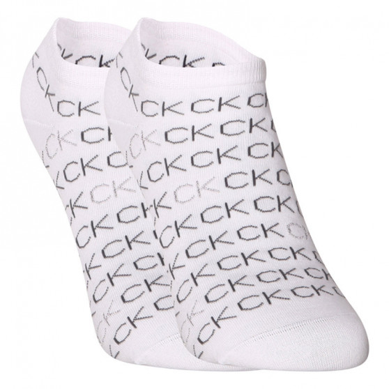 2PACK čarape Calvin Klein niske bijele (701218779 002)