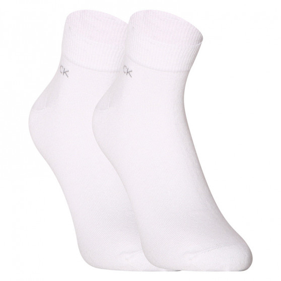 2PACK čarape Calvin Klein niske bijele (701218706 002)