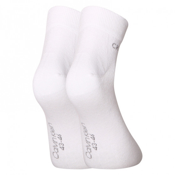 2PACK čarape Calvin Klein niske bijele (701218706 002)