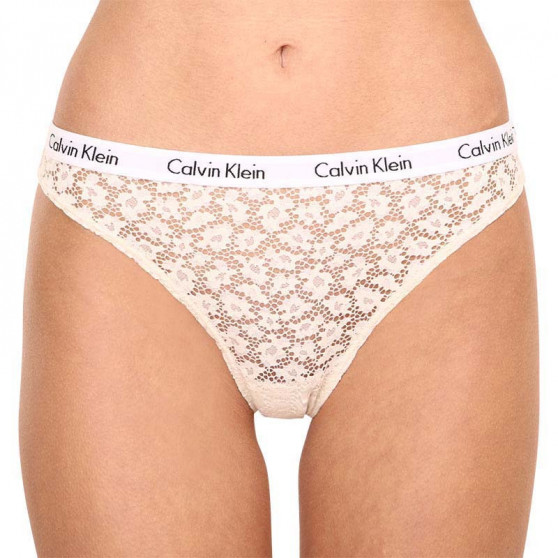 3PACK Brazilske gaćice Calvin Klein višebojan (QD3925E-143)