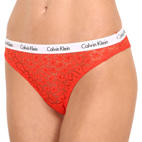 3PACK Brazilske gaćice Calvin Klein višebojan (QD3925E-143)