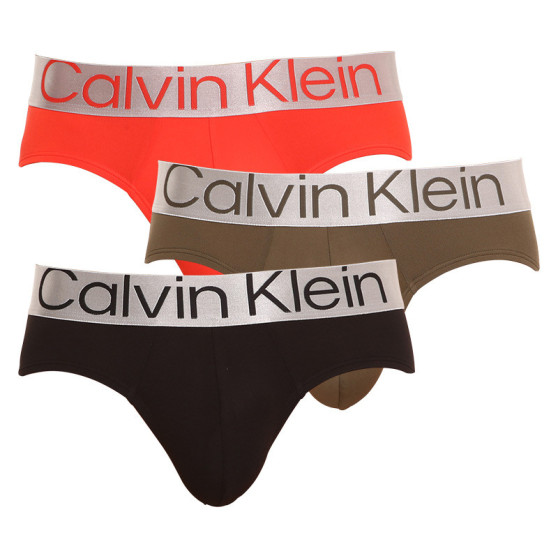 3PACK muške slip gaće Calvin Klein višebojan (NB3073A-13B)