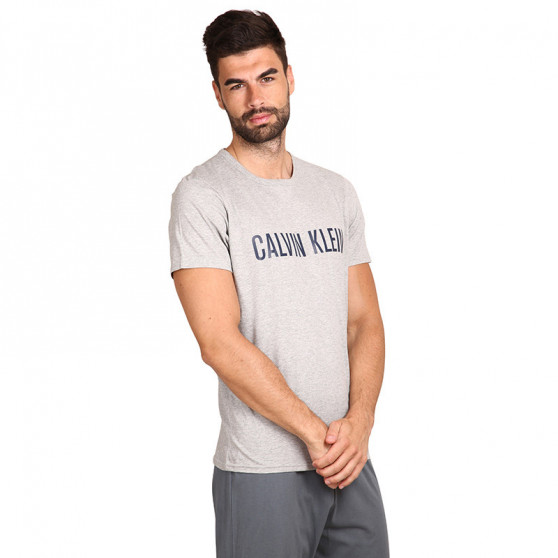 Muška majica kratkih rukava Calvin Klein siva (NM1959E-1NN)