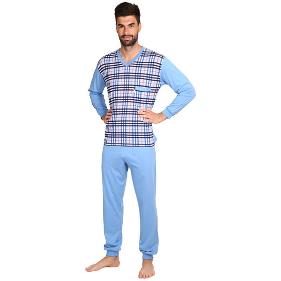 Muška pidžama Foltýn prevelika plava (FPDN11)
