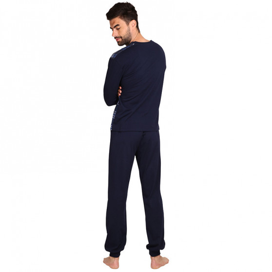 Muška pidžama Foltýn prevelika plava (FPDN9)