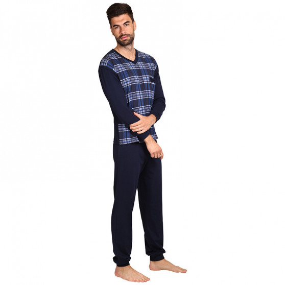 Muška pidžama Foltýn prevelika plava (FPDN9)