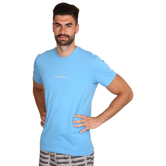 Muška majica kratkih rukava Calvin Klein plava (NM2170E-CY0)