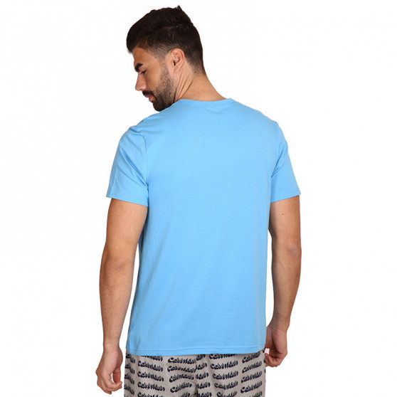 Muška majica kratkih rukava Calvin Klein plava (NM2170E-CY0)
