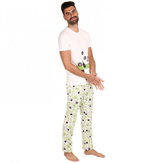 Vesela muška pidžama Dedoles Panda i bambus (D-M-SW-MP-C-C-1443)