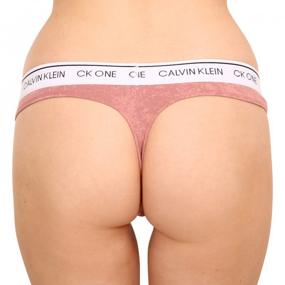 Ženske tange CK ONE pink (QF6853E-121)