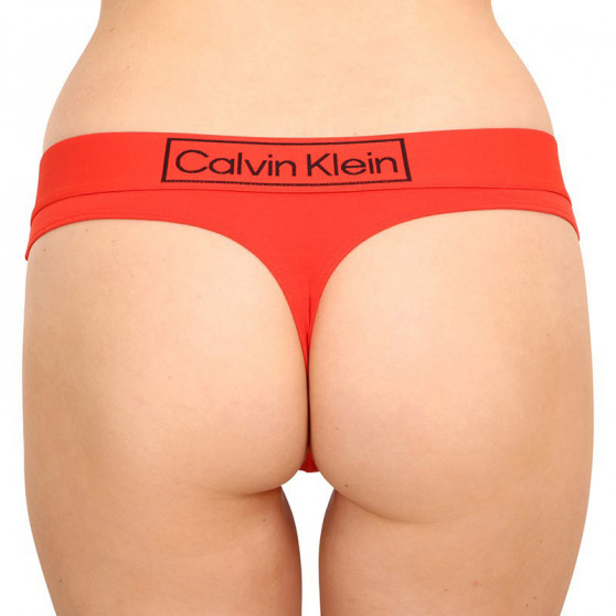 Ženske tange Calvin Klein Crvena (QF6774E-XM9)