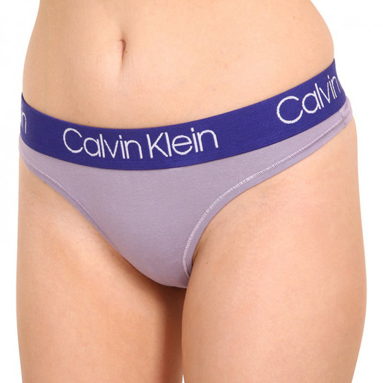 5PACK ženske tange Calvin Klein višebojan (QD6013E-1ID)