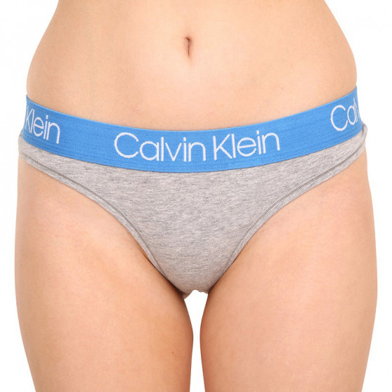 5PACK ženske tange Calvin Klein višebojan (QD6013E-1ID)