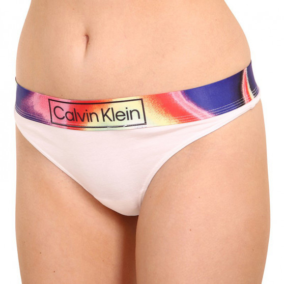 Ženske tange Calvin Klein bijela (QF6857E-100)
