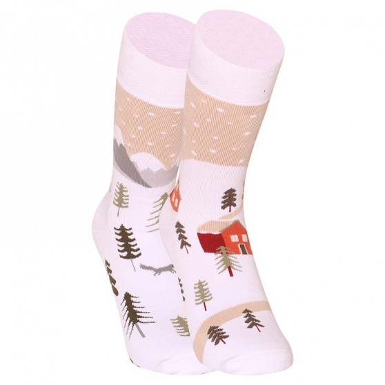 Sretne tople čarape Dedoles Snježni pejzaž (GMWS1066)