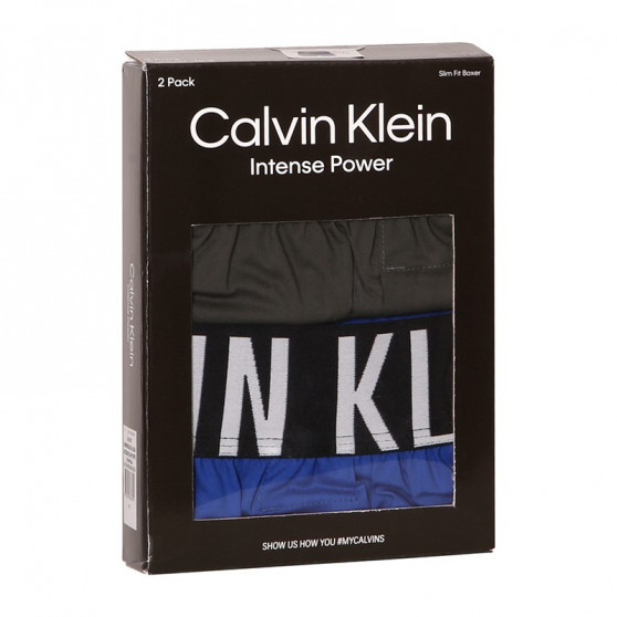 2PACK muške bokserice Calvin Klein višebojan (NB2637A-206)