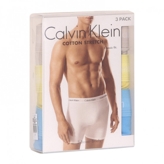 3PACK muške bokserice Calvin Klein višebojan (NB1770A-1T9)