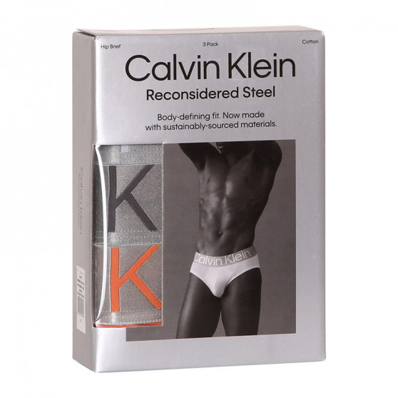 3PACK muške slip gaće Calvin Klein višebojan (NB3129A-13D)